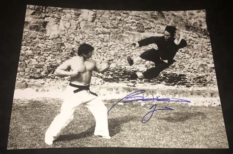 Lot Detail Enter The Dragon Bolo Yeung Signed X B W