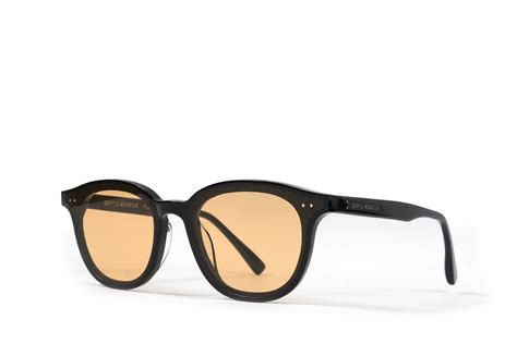 Gentle Monster Lang 01 Orange Sunglasses Black Glabvn