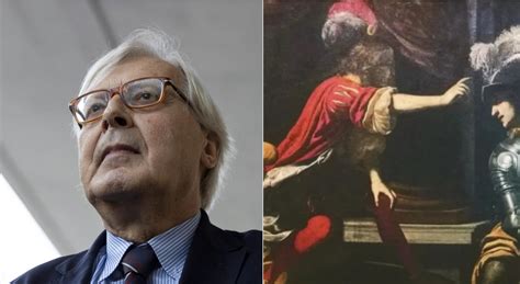 Sgarbi Perquisite Le Case Sequestrato Il Quadro La Cattura Di San