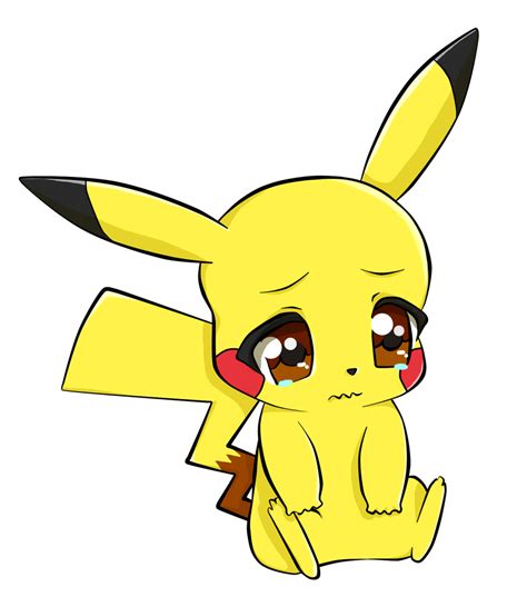 Sad Pikachu By Vexous On Deviantart