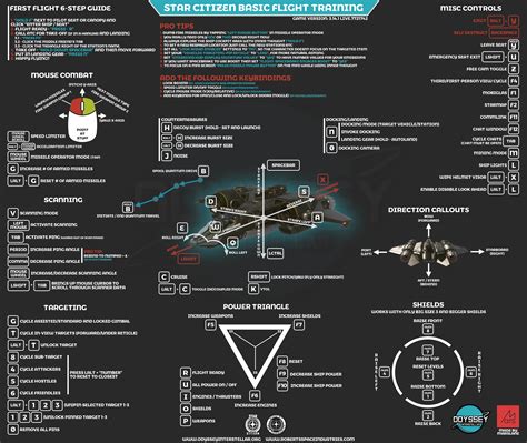 Keybinds Sheet For 3141 Live7721742 Star Citizen Basic Flight