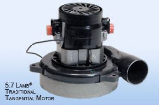 Ametek Lamb Vac Motor BP T 3 Stage 116515 29 24V 550W 5 7in Vacuum