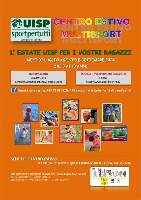 Uisp Venezia Centro Estivo Multisport Estate