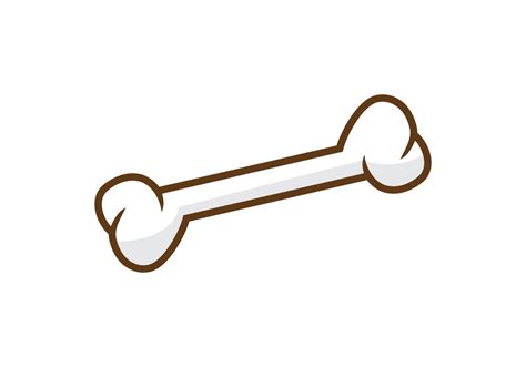 bone cartoon design illustration  vector art  vecteezy