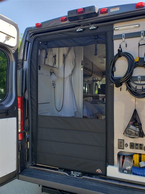 Winnebago Travato Rear Bugwall Screen