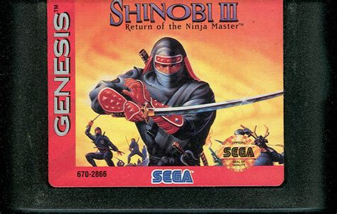 Shinobi Iii Return Of The Ninja Master Box Cover Art Mobygames