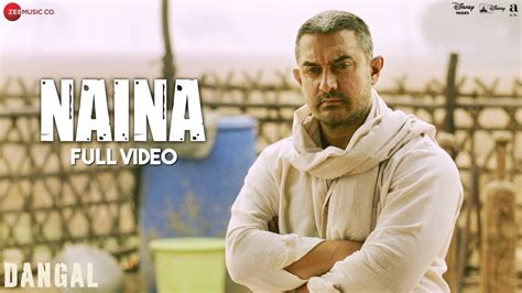 NAINA LYRICS - Dangal Song | Arijit Singh