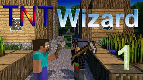 Minecraft Mini Game TNT Wizard 1 часть Алмазики YouTube