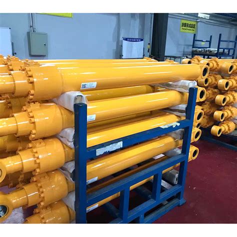 50T Welded Double Acting Hydraulic Cylinder Heavy Duty Industrial 300mm