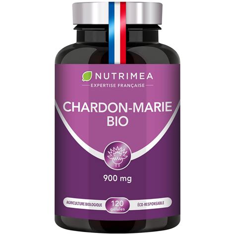 Chardon Marie bio en gélule Complément alimentaire à base de poudre