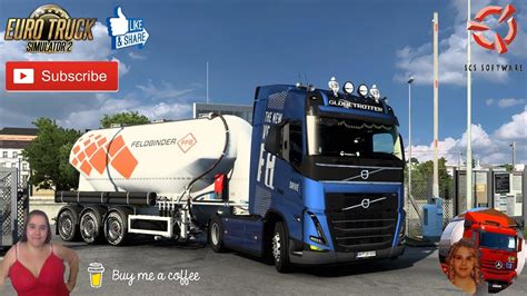 Euro Truck Simulator 2 1 48 Volvo FH 2022 By Sanax Delivery To Linz