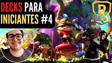 LEGENDS OF RUNETERRA DECKS PARA INICIANTES 4 TEEMO E CAITLYN YouTube