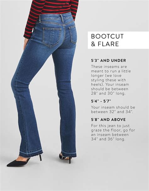 Your Guide To Denim Inseams Types Of Jeans Perfect Jeans Jeans Style