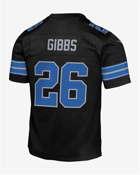 Jahmyr Gibbs Detroit Lions Big Kids Nike Nfl Game Jersey