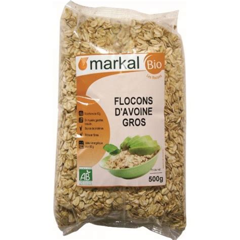 FLOCONS AVOINE GROS 500G BIO EntreAmis Bio