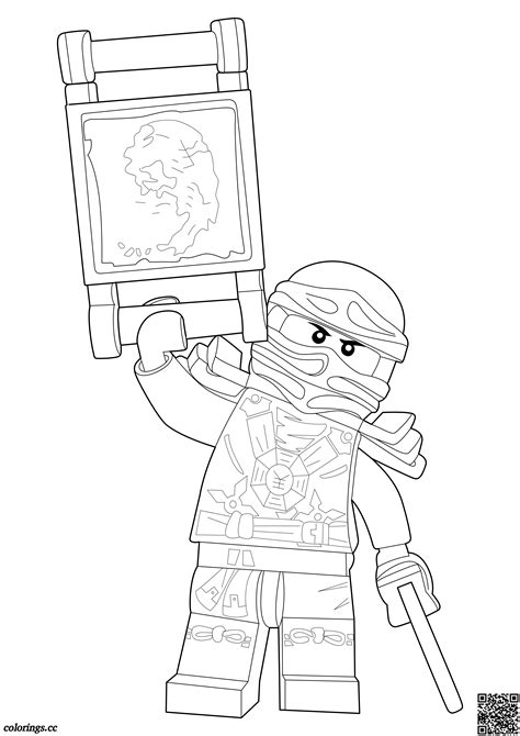 Sojka Omalovánky Lego Ninjago Mistři Spinjitzu Omalovánky Coloringscc