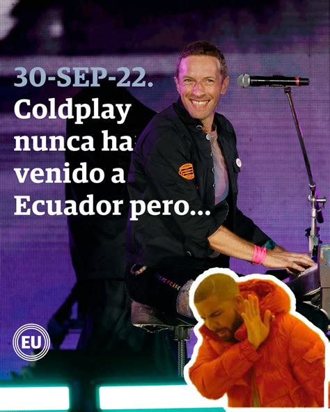 El Universo on Twitter La banda británica Coldplay transmitirá en