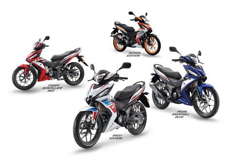 2017 Honda Rs150r New Exciting Colors Malaysian Riders