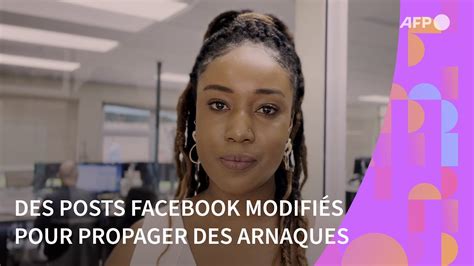 Des Posts Facebook Modifi S Pour Propager Des Arnaques Youtube