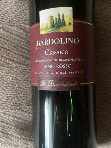 St Barthelmeh Bardolino Classico Rosso Vivino US