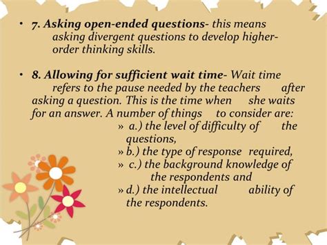 Effective Questioning And Reacting Techniques Ppt