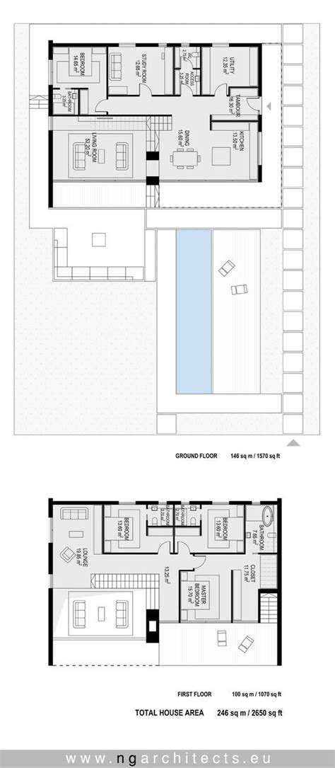 Modern House Plan Villa Rondo Designed By Ng Architects