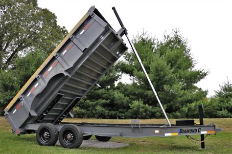 Diamond C Lpd Heavy Duty Dump Trailer For Skid Steers Gande Trailer