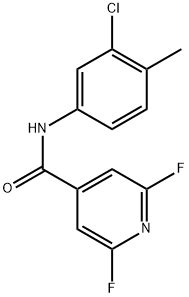 N Chloro Methylphenyl Difluoro Pyridinecarboxamide