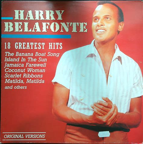 LP Harry Belafonte 18 Greatest Hits Antikvariát Sběratelství