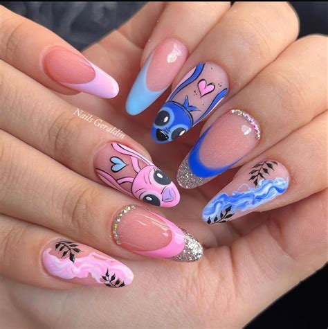 Pin Di Mirvis Linares Su Manicura Unghie Idee Unghie Unghie Disney