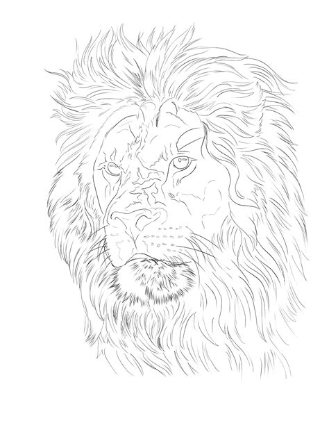 Pin by Keith on Tattoo drawings | Lion head tattoos, Lion art tattoo ...