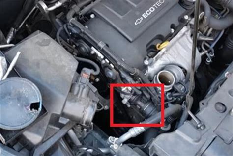 2015 Chevy Cruze Thermostat Location