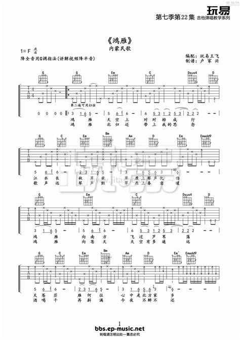 吉他入门必弹曲目 53231323超简单吉他 滴答吉他学 第4页 大山谷图库