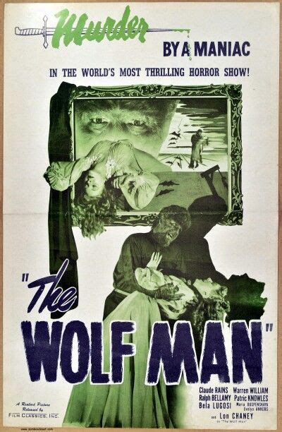 The Wolf Man 1941 Classic Horror Movies Horror Movies Classic Horror