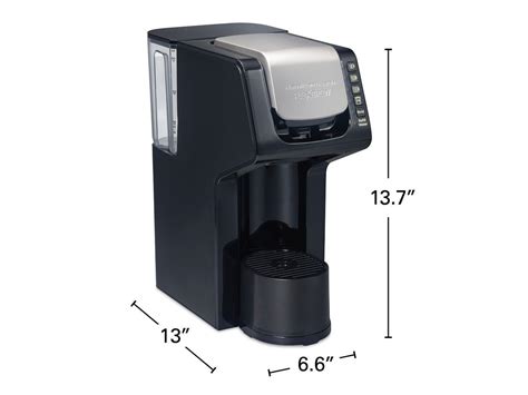 Hamilton Beach 49901 Black Flexbrew Single Serve Coffee Maker With Removable Reservoir