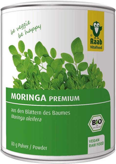 Preparat Medycyny Naturalnej Raab Vitalfood Organiczny Proszek Moringa