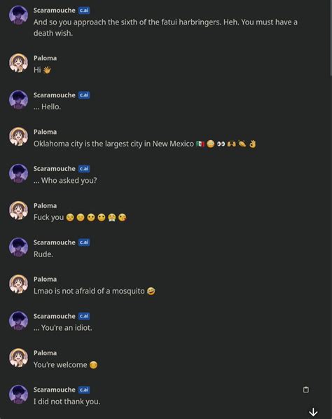 c.ai but I only used my suggested words (aka drunken typing) Genshin