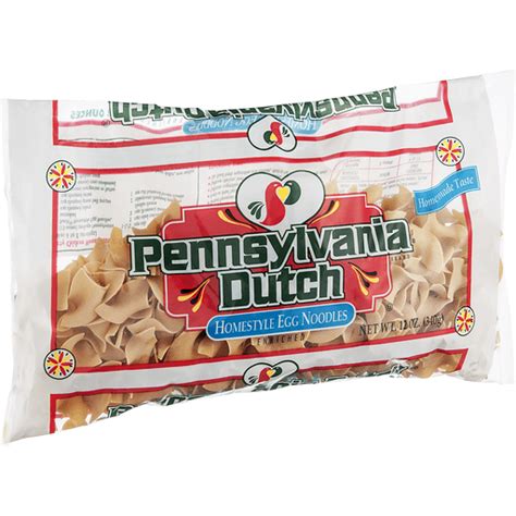 Pennsylvania Dutch Egg Noodles Hearty Homestyle 12 Oz Egg Noodles