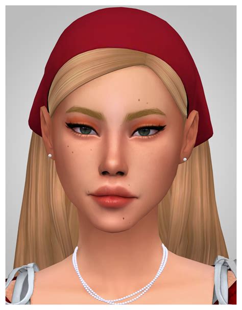 Luna Hair Updated Aladdin The Simmer Sims Hair Bandana