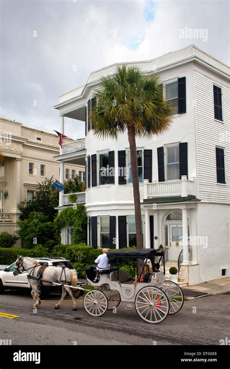 Historic Mansions in Charleston, South Carolina Stock Photo - Alamy