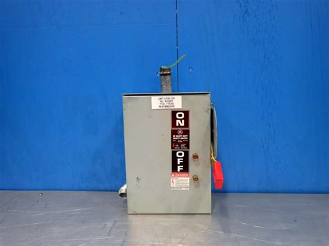 Used General Electric Heavy Duty Safety Switch Hgr Industrial Surplus