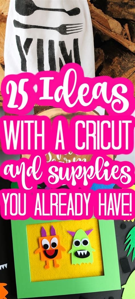 Cricut Crafts Using What You Have Around Your Home Artofit