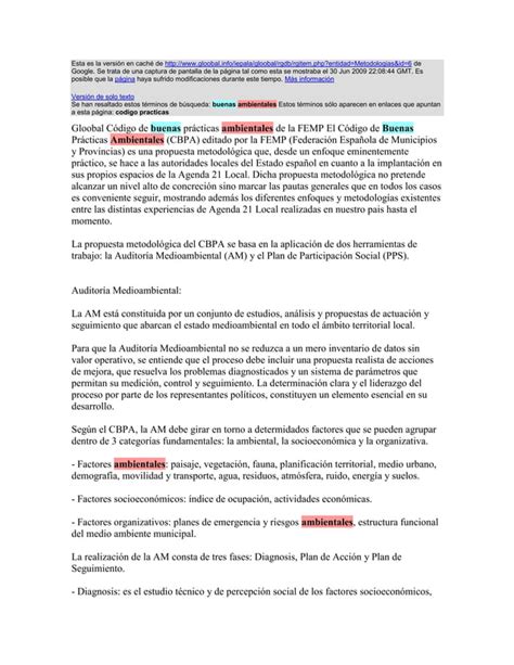 Buenas Practicas Ambientales PDF