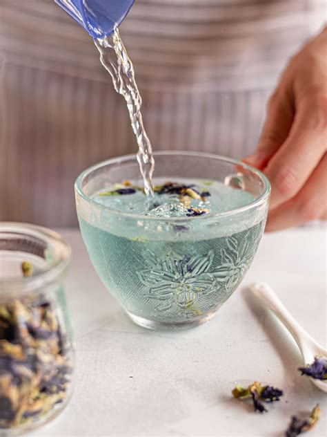 Butterfly Pea Tea Recipe (Two Ways) | Foodaciously