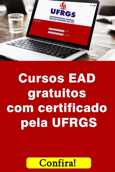 Cursos Ead Gratuitos Certificado Pela Ufrgs Cursos Gratuitos