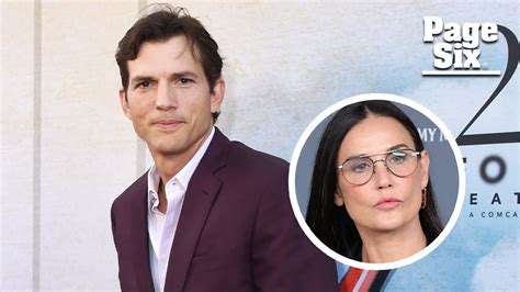 Ashton Kutcher Admits He Was ‘fking Pissed By Ex Demi Moores Memoir Page Six Celebrity News