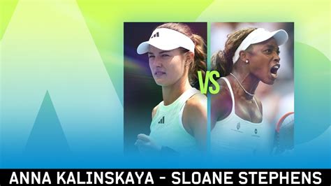 Anna Kalinskaya Sloane Stephens Apple TV IT