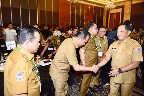 Jelang Ramadan Pj Gubernur Sumsel Agus Fatoni Hadiri Rakor Hbkn Dan