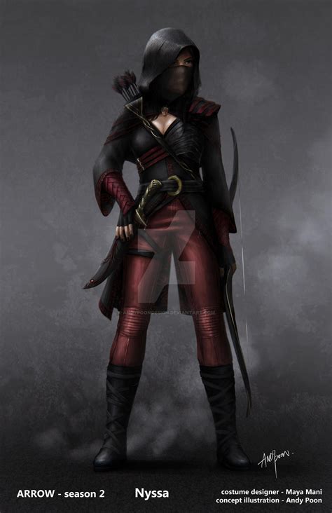 Heir To The Demon Nyssa Al Ghul By Andypoondesign On Deviantart