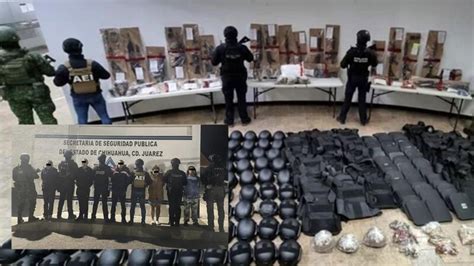 Operativo Por Fuga En Cereso De Juárez Deja Decomiso De Enorme Arsenal Turquesa News